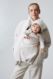 H&M Mama Before & After Babywearing Fleece Jacket