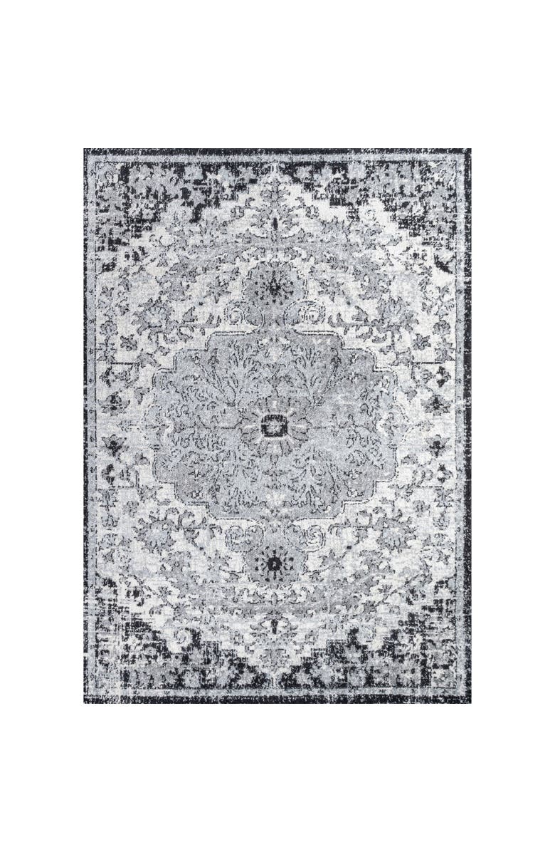 JONATHAN Y Anaise Ornate Boho Medallion Area Rug, Main, color, 