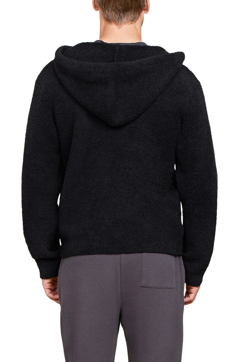 CozyChic® Zip Hoodie, Alternate, color, BLACK
