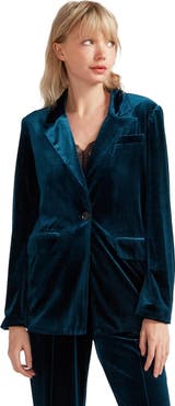 Belle & Bloom Eternity Velvet Blazer