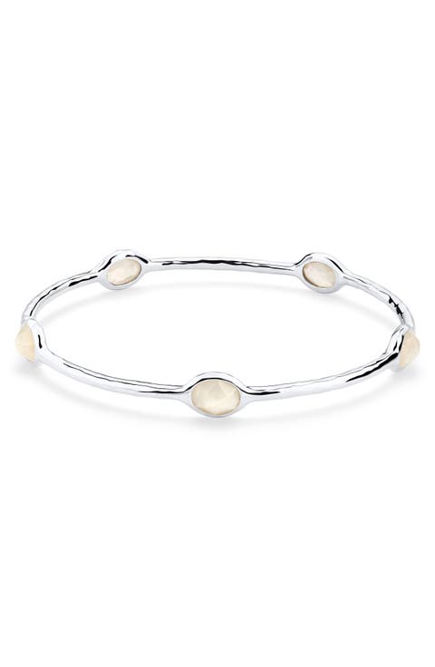 Rock Candy Citrine Station Bangle