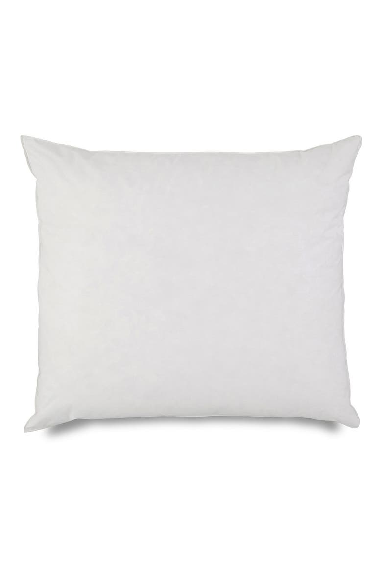 Euro Pillow, Main, color, WHITE