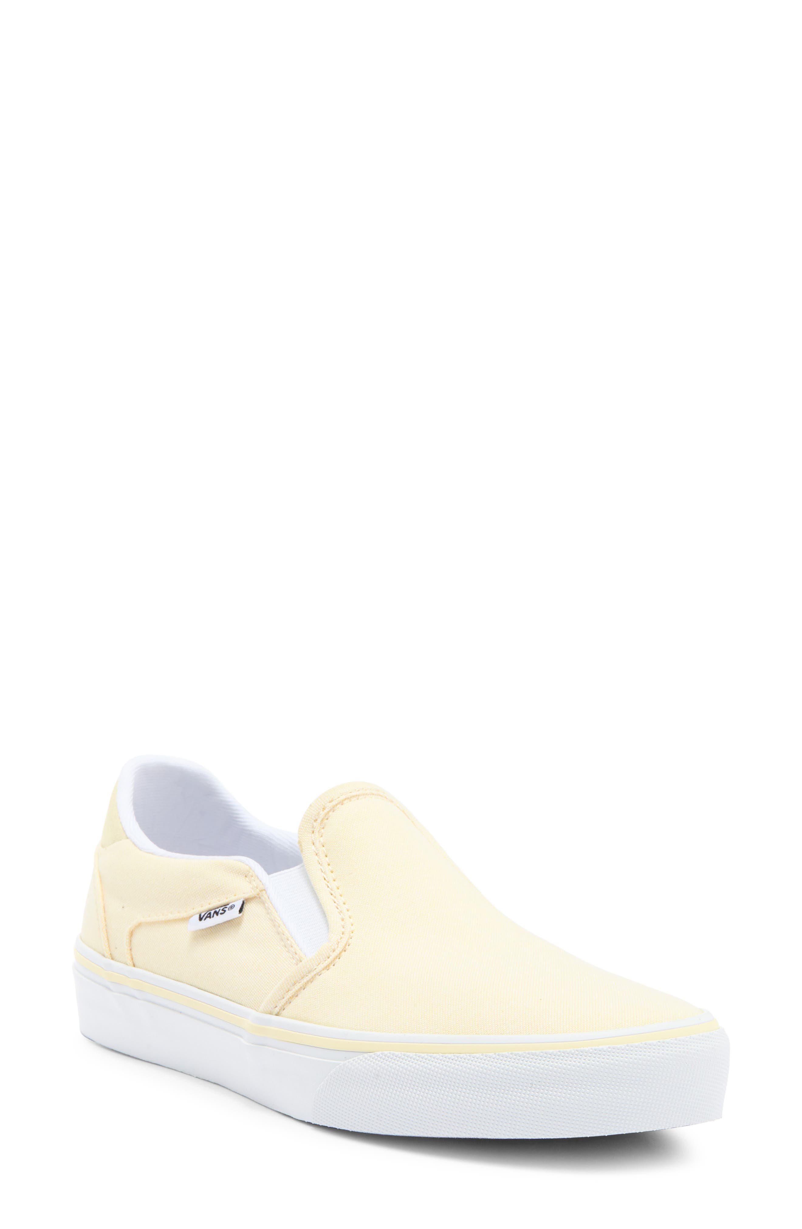 vans asher womens slip on