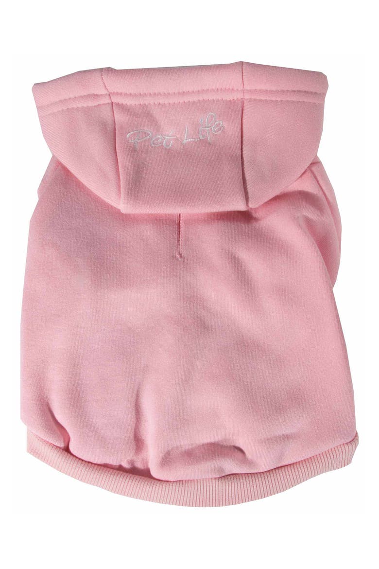Fashion Plush Cotton Hoodie - Large, Main, color, PINK