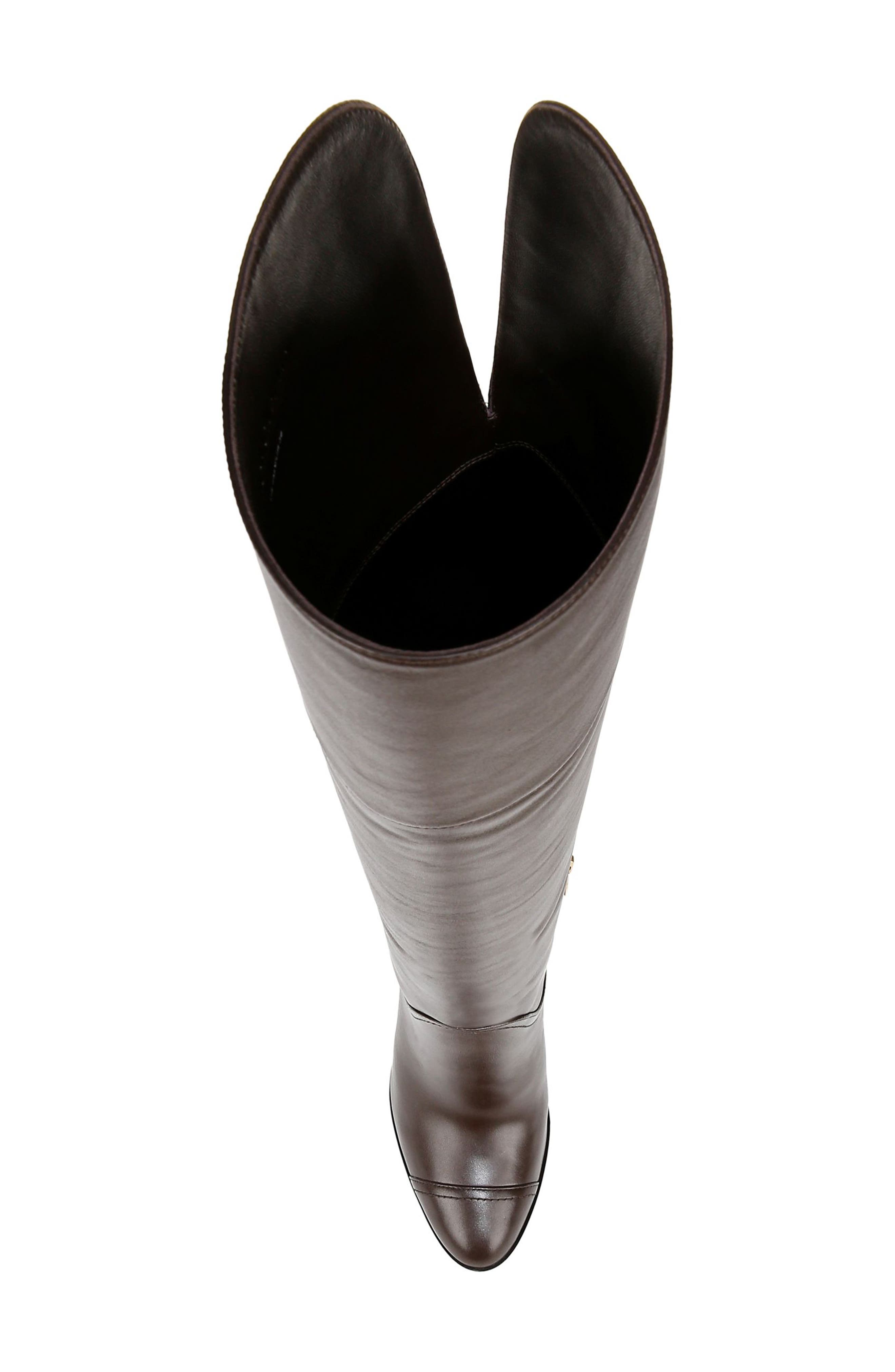 Veronica Beard Conrad Over the Knee Boot, Alternate, color, Espresso