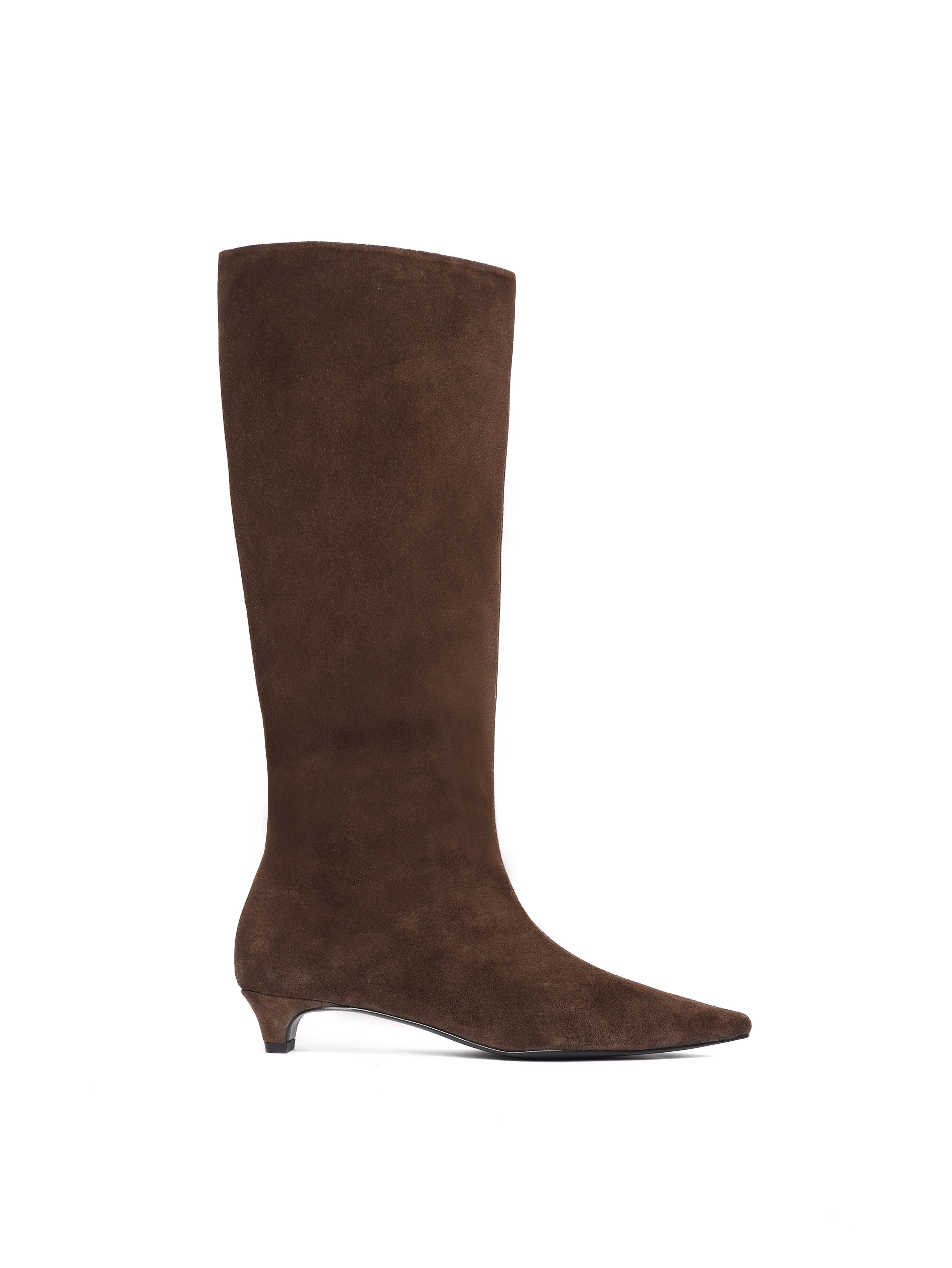 Novelda Boot, Alternate, color, Brown Suede