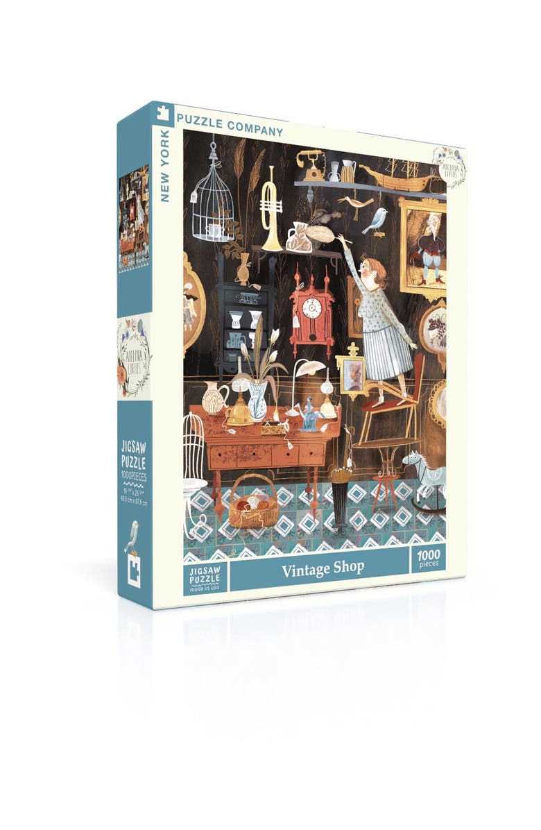 NEW YORK PUZZLE COMPANY Vintage Shop 1000 Piece Puzzle, Alternate, color, NO COLOR