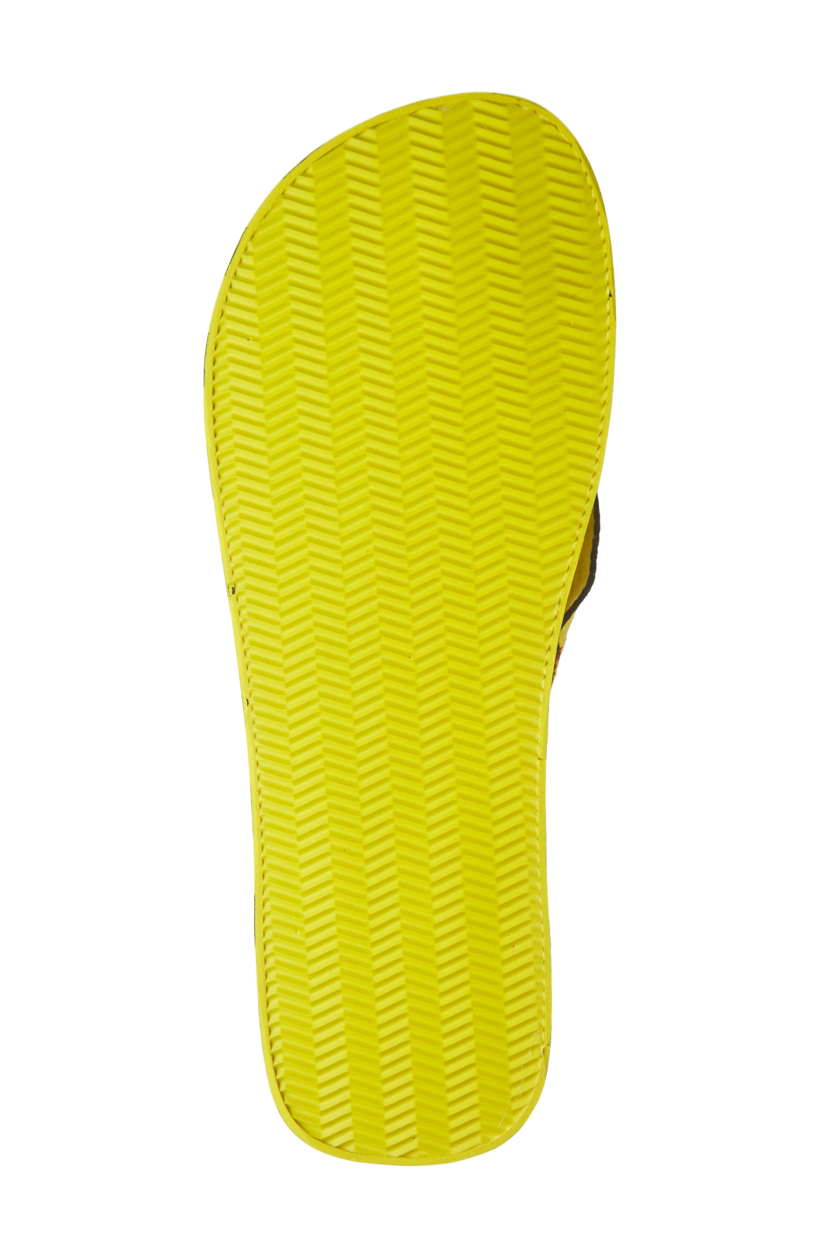 Off-White Industrial Logo Platform Flip Flop, Alternate, color, 
