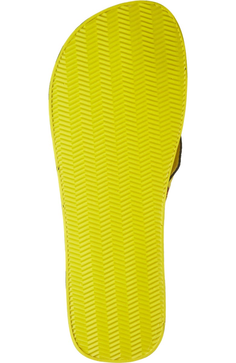 Off-White Industrial Logo Platform Flip Flop, Alternate, color,