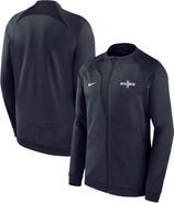 Nike Men's Nike Blue England National Team Academy Pro Anthem Raglan Performance Full-Zip Jacket