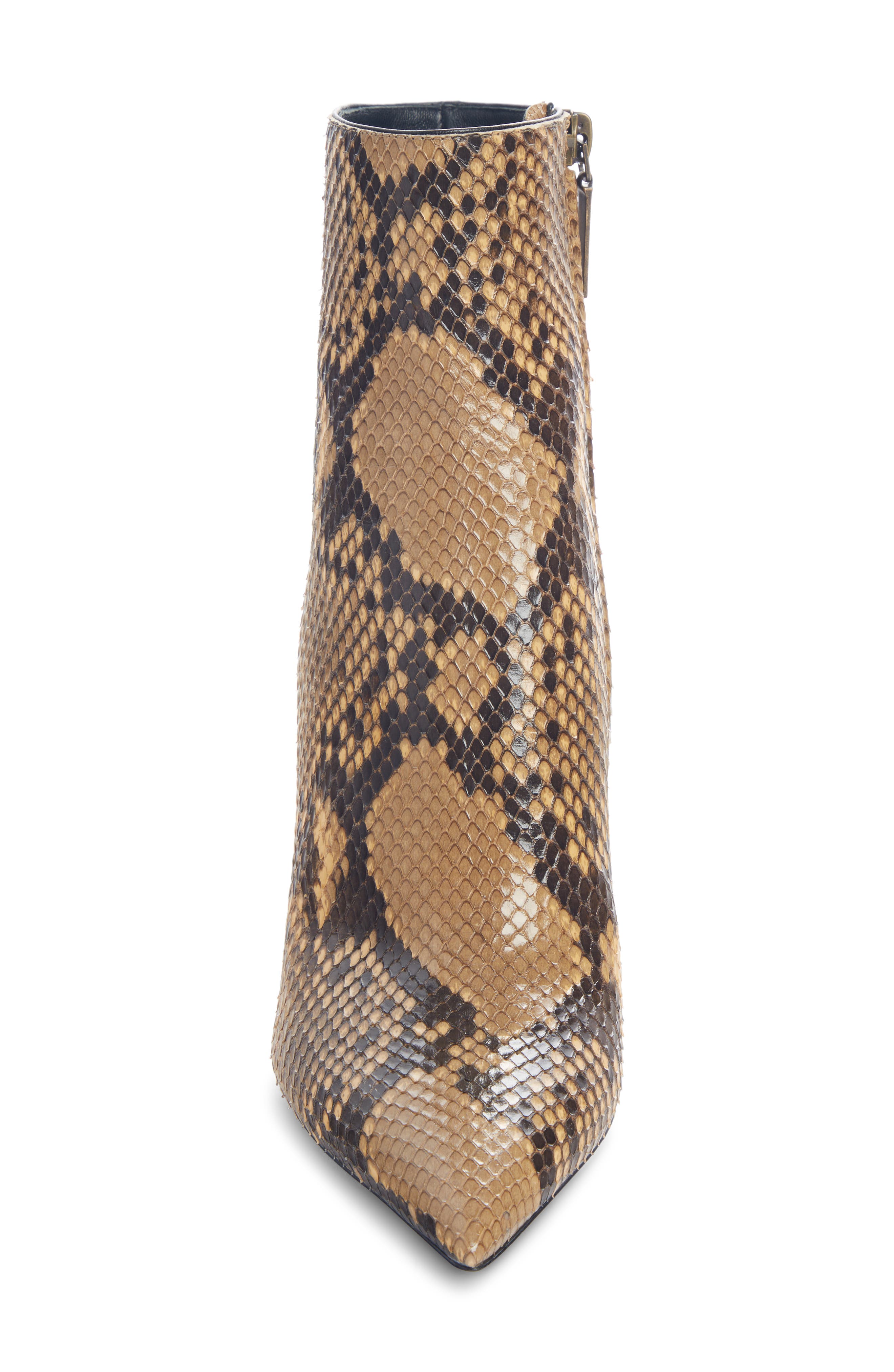 Saint Laurent Kate Genuine Python Bootie, Alternate, color, 