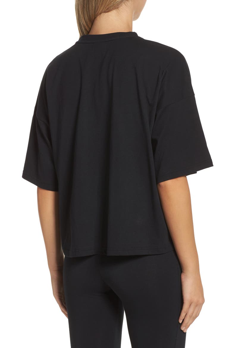 Glam Oversize Tee, Alternate, color, PUMA BLACK-GOLD GLITTER