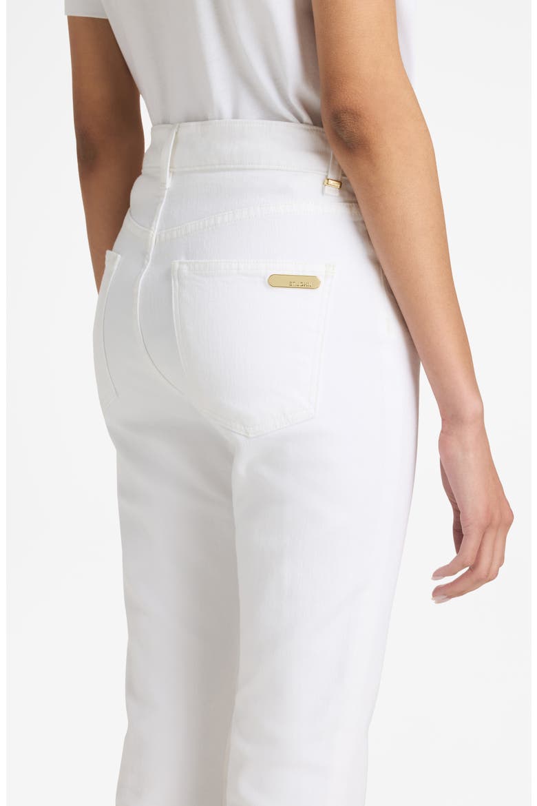 Laguna Stretch Denim Flare Leg Jeans, Alternate, color, WHITE