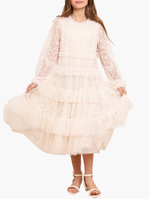 Blossom Lace Kids Dress