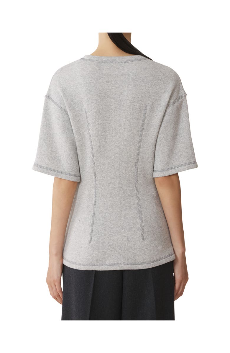 Lanvin Cotton Jersey T-Shirt, Alternate, color, Heather Grey