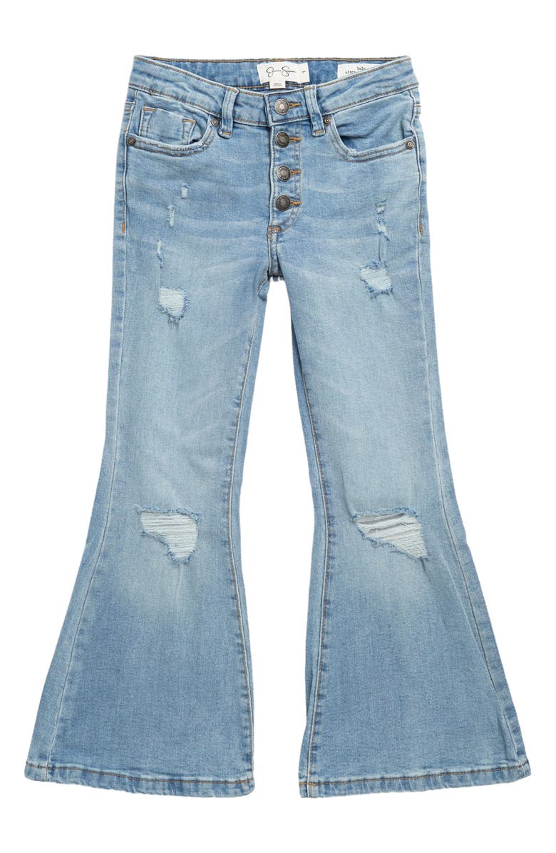 Jessica Simpson Kids' Ultra Flare Jeans, Main, color, 