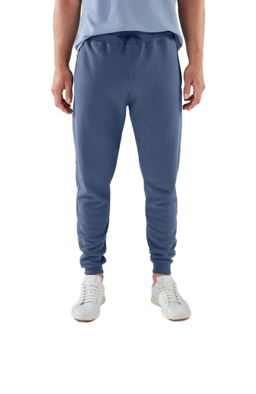 Robert Talbott Chandler French Terry Jogger in Indigo Blue  product