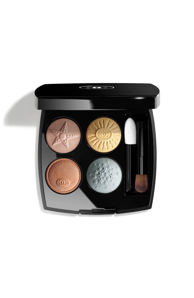 CHANEL LES 4 OMBRES BOUTONS Multi-Effect Quadra Eyeshadow, Main, color, Stellaire