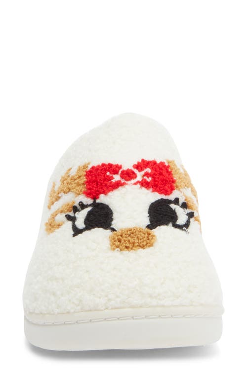 Mia Cozi Slipper In White