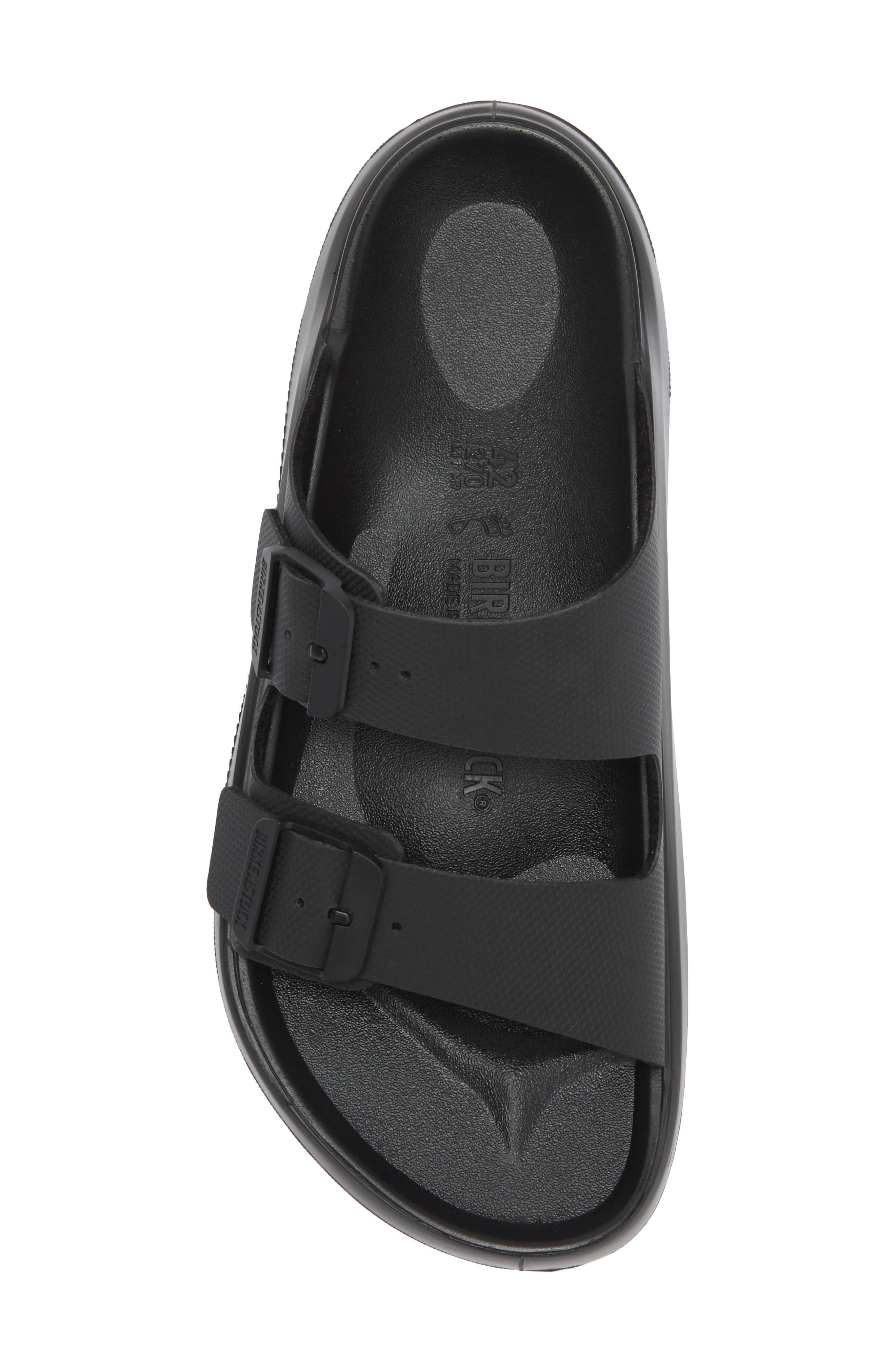 Birkenstock Mogami Terra Slide Sandal, Alternate, color, Black