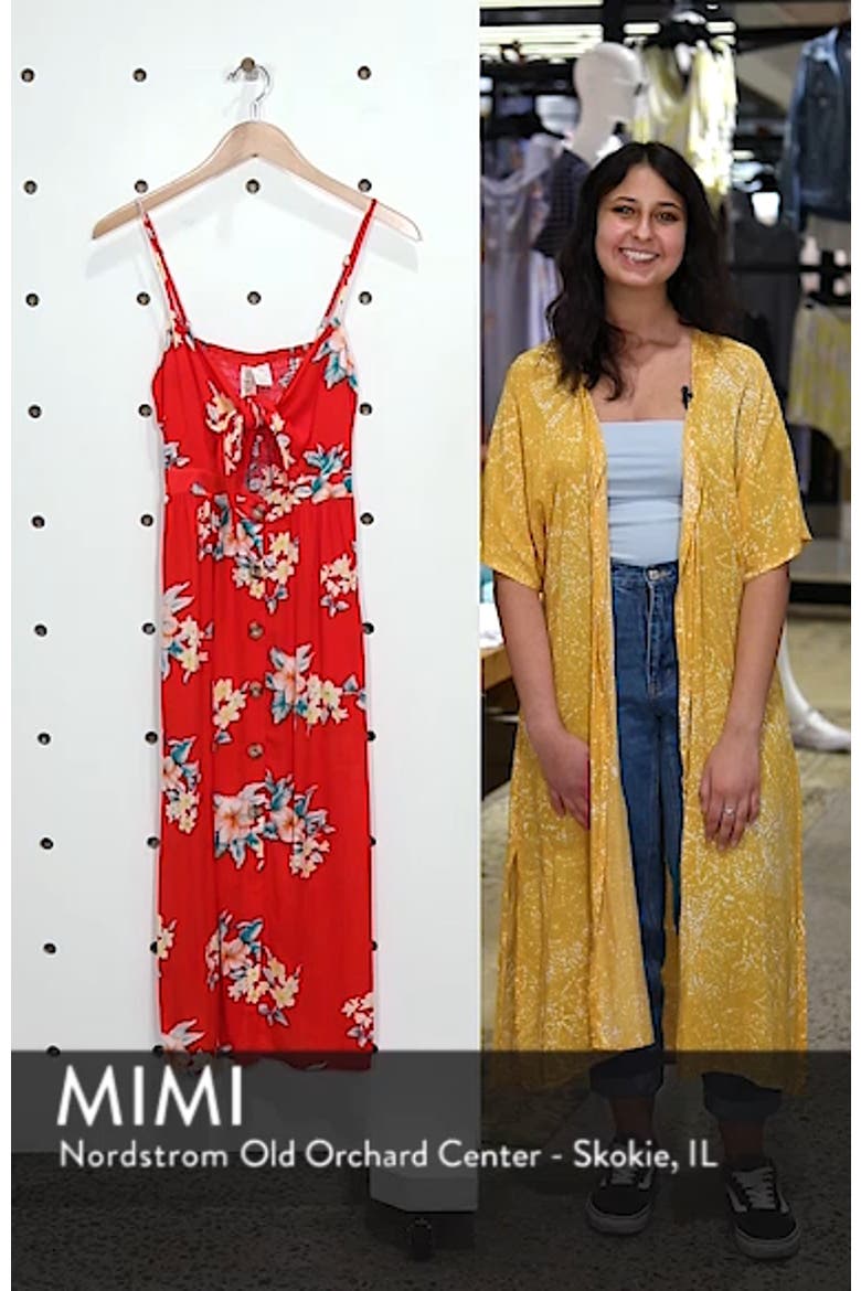 Button Front Keyhole Dress video