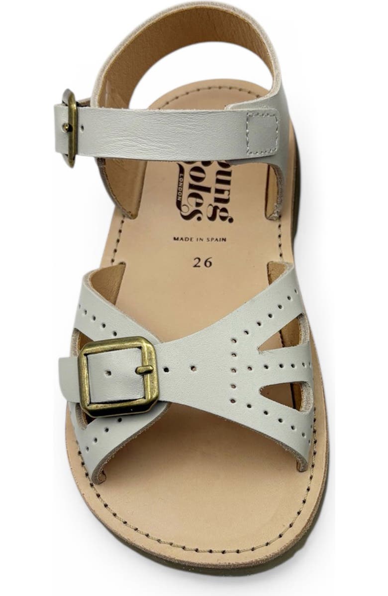 Young Soles Pearl Sandal, Alternate, color, Vanilla