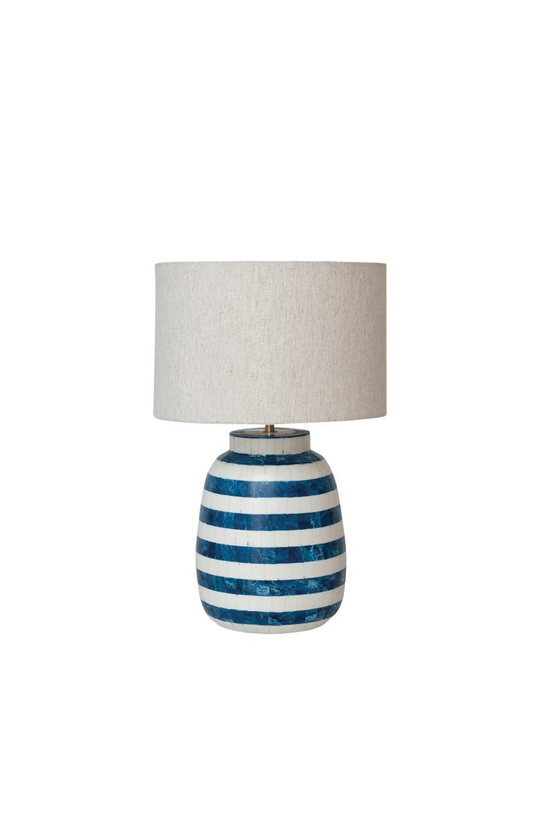 Storied Home Table Lamp, Main, color, White