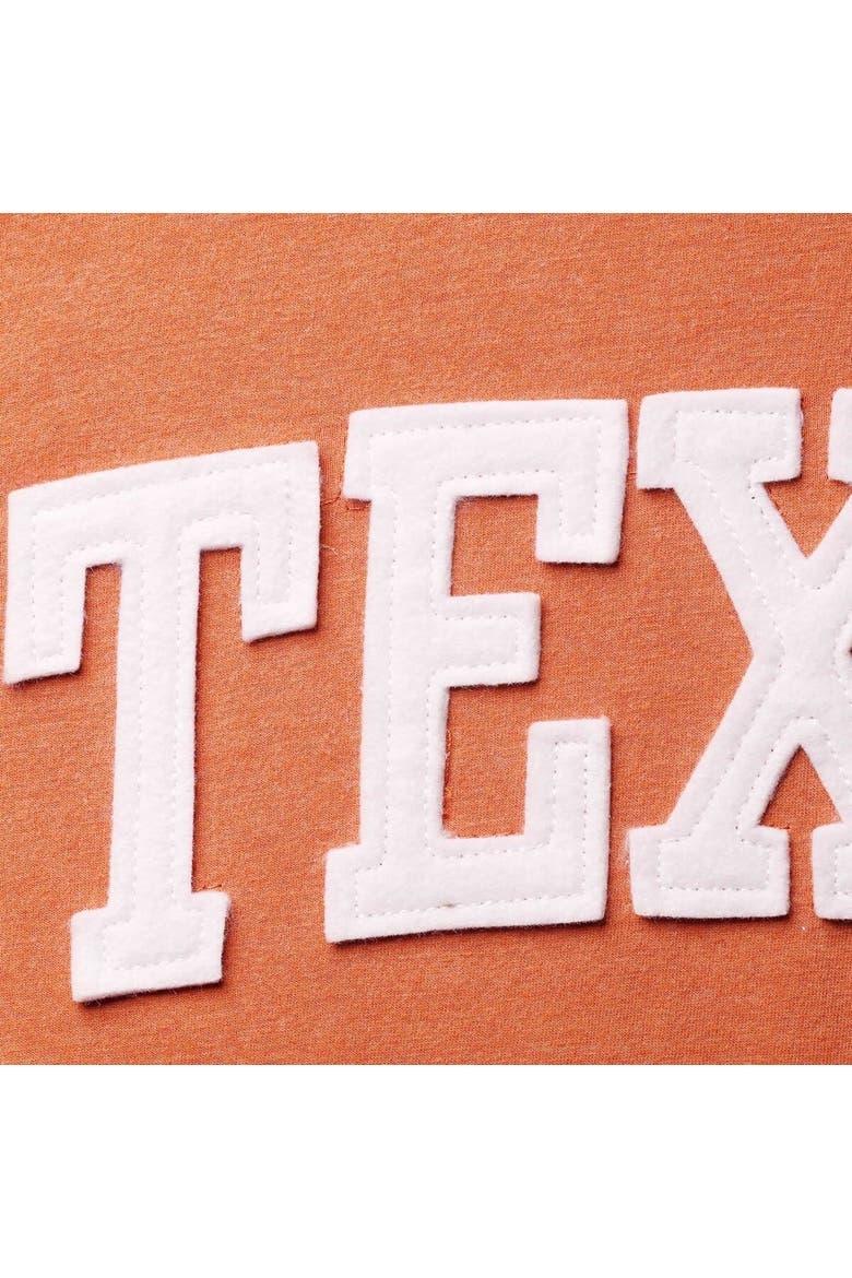 Women's Pressbox Heathered Texas Orange Texas Longhorns Two-Hit Canyon Long Sleeve T-Shirt, Alternate, color, Burnt Orange