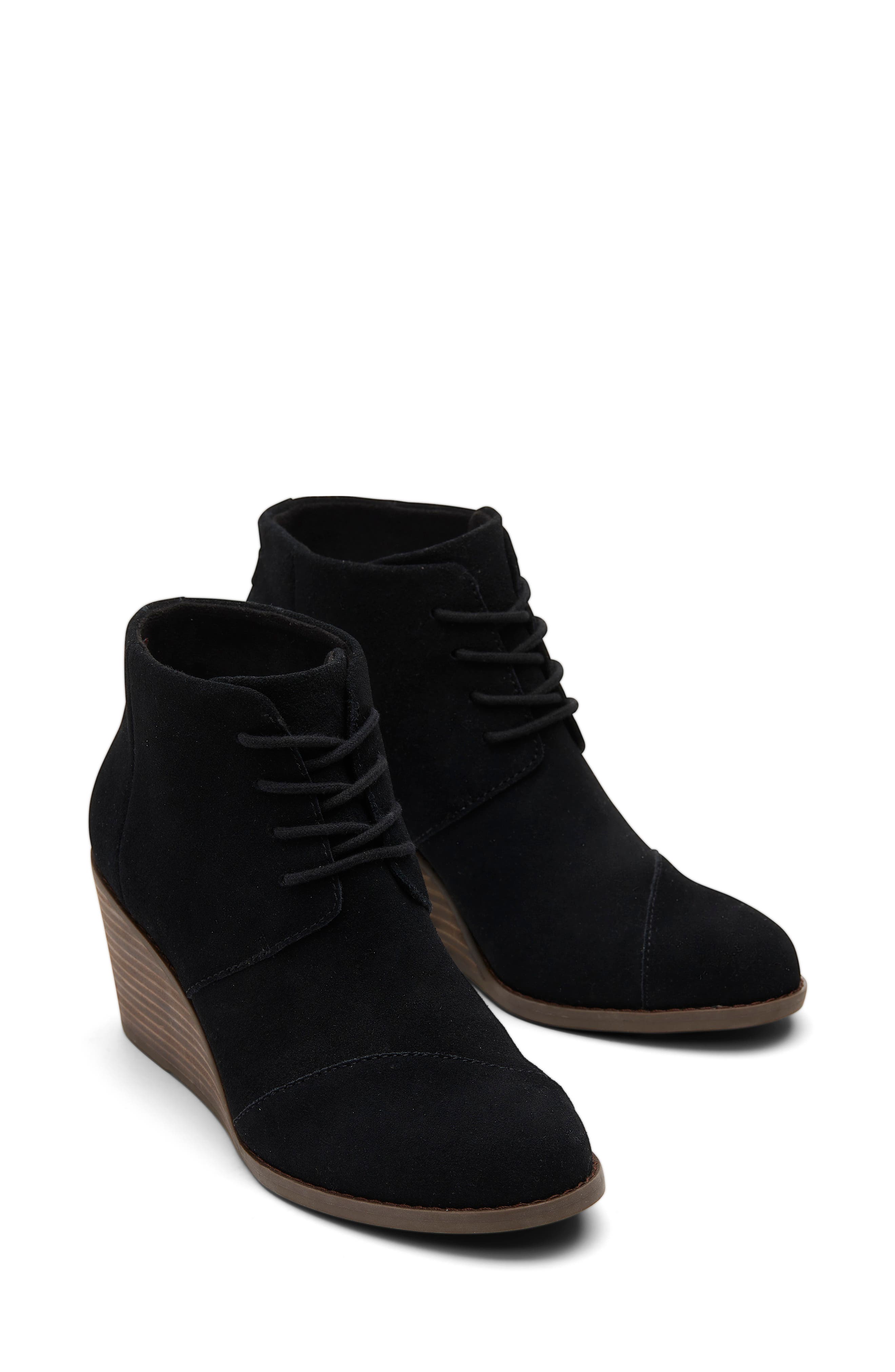 TOMS Wedge Bootie, Main, color, 