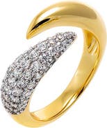 BY ADINA EDEN Pavé Horn Wrap Pinky Ring