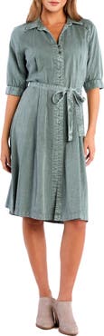 Billy T Darling Tie Belt Shirtdress