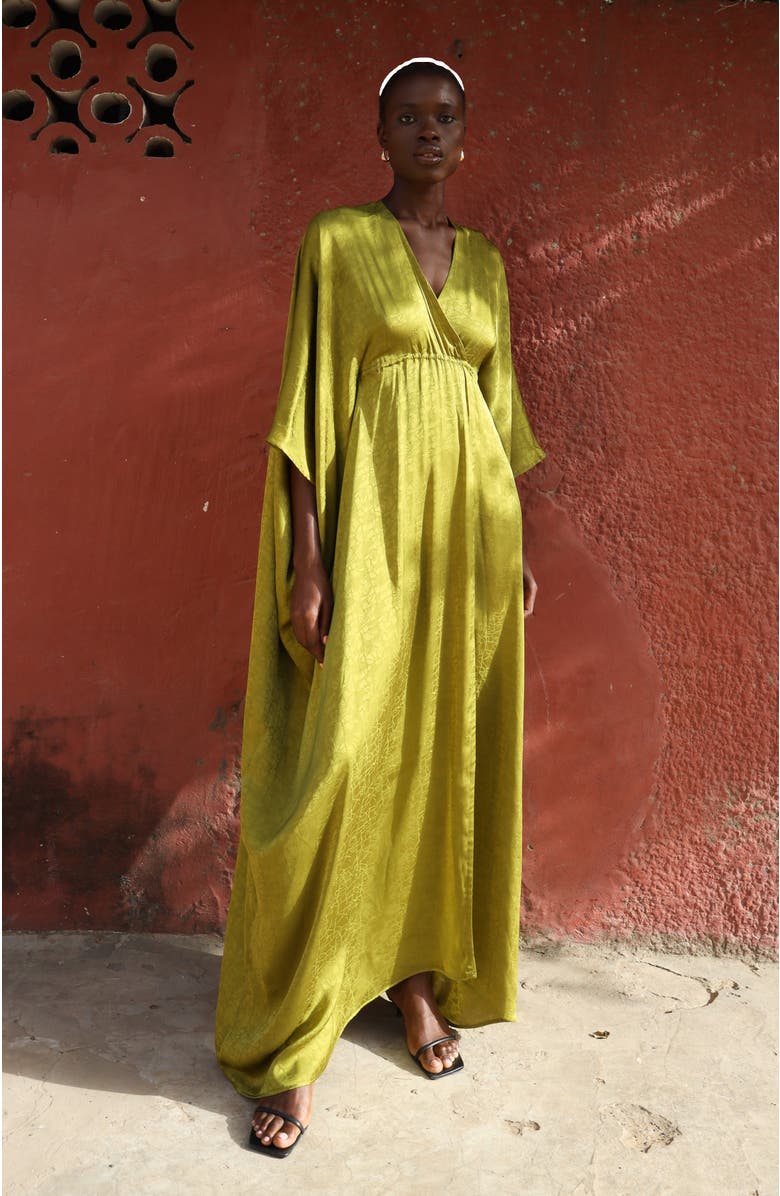 DIARRABLU Naim Dress, Alternate, color, Ayel Olive