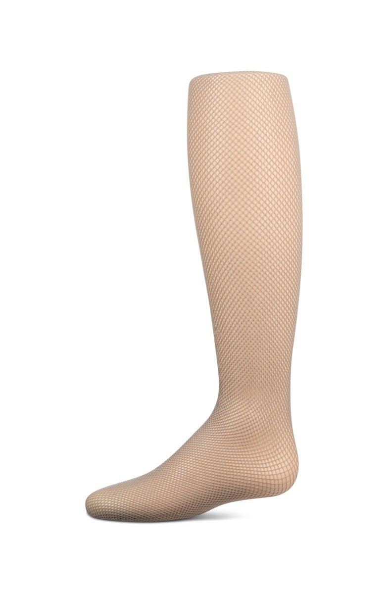 MeMoi Kid's Mini-net Fishnet Tights, Main, color, Light Gray