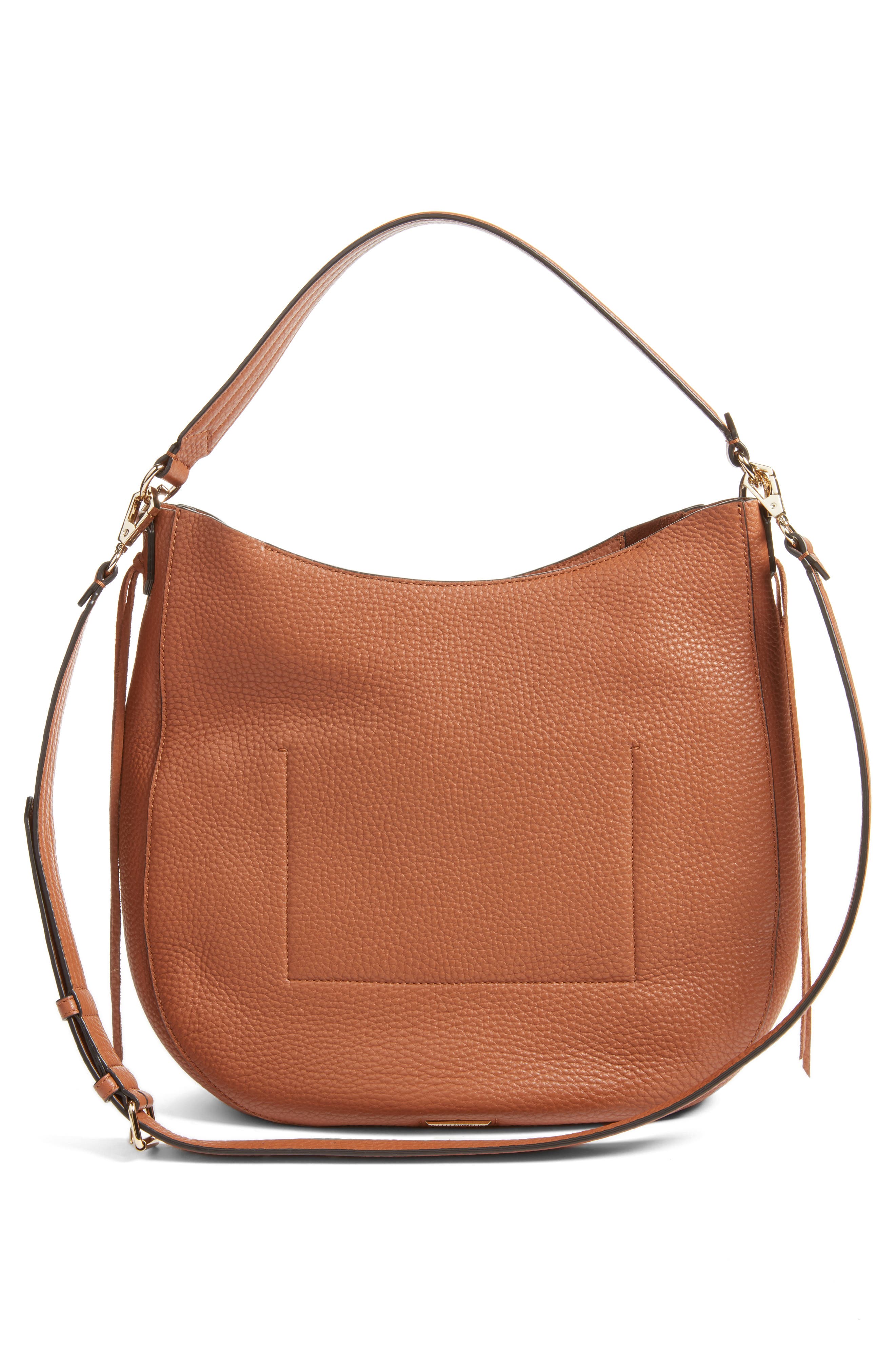 Rebecca Minkoff Unlined Convertible Whipstitch Hobo, Alternate, color, 