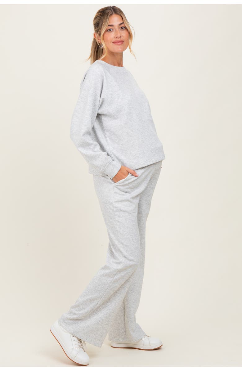 PinkBlush Crewneck Pullover Pant Set, Alternate, color, 