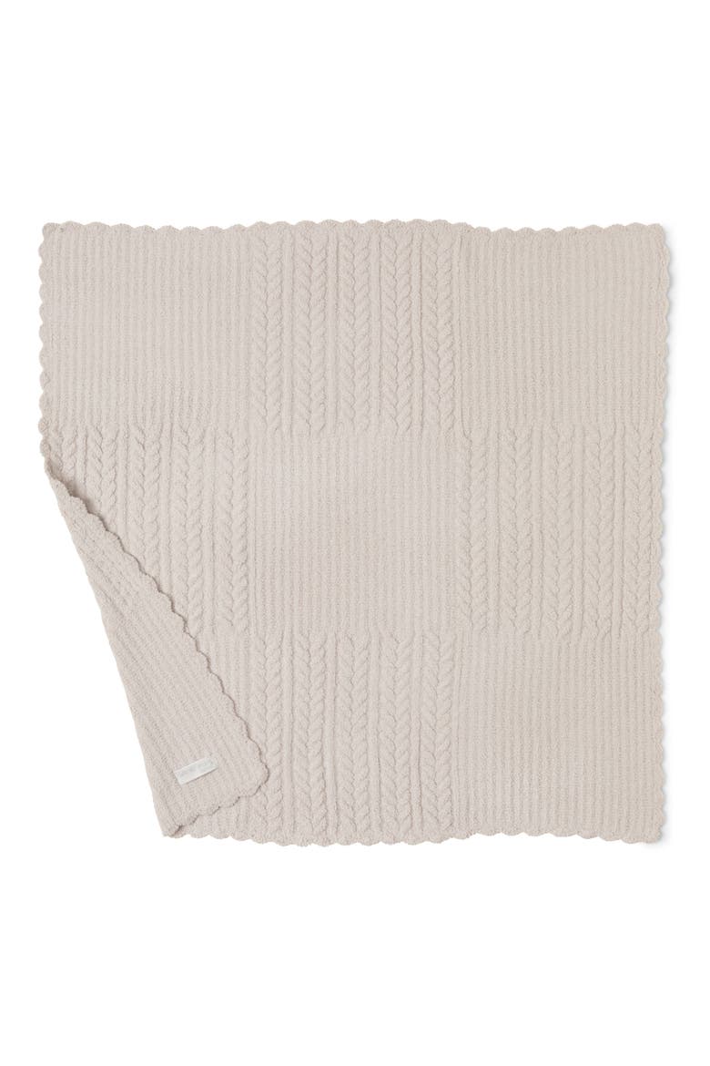 CozyChic® Heirloom Receiving Blanket, Main, color, STONE