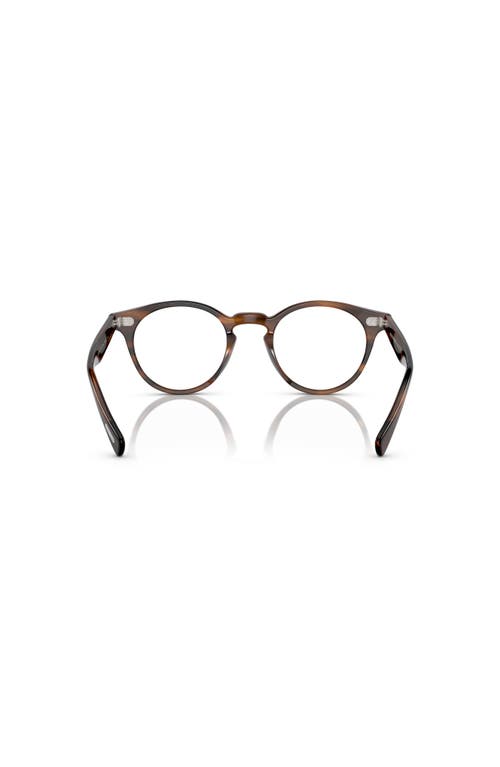 Oliver Peoples 48mm Phantos Optical Glasses In Brown