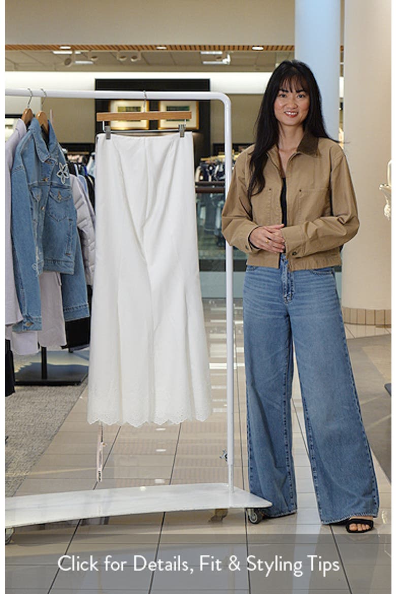 Isorella Eyelet Maxi Skirt video