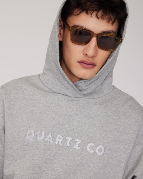 Quartz Co. Jay | Hooded Sweatshirt In Heather Grey