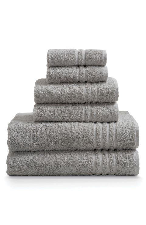 Ella Jayne Face-Hand-Body 6-Piece Towel Set