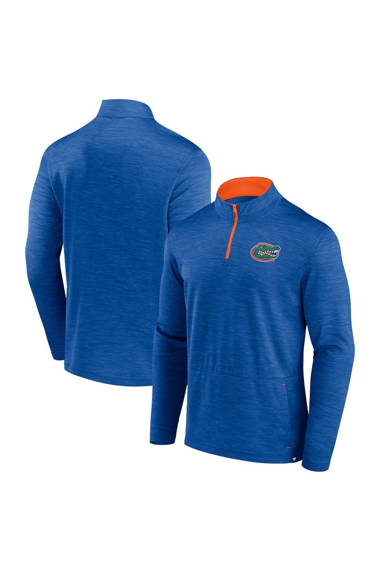 Men's Fanatics Royal Florida Gators Classic Homefield Quarter-Zip Top, Main, color, Royal