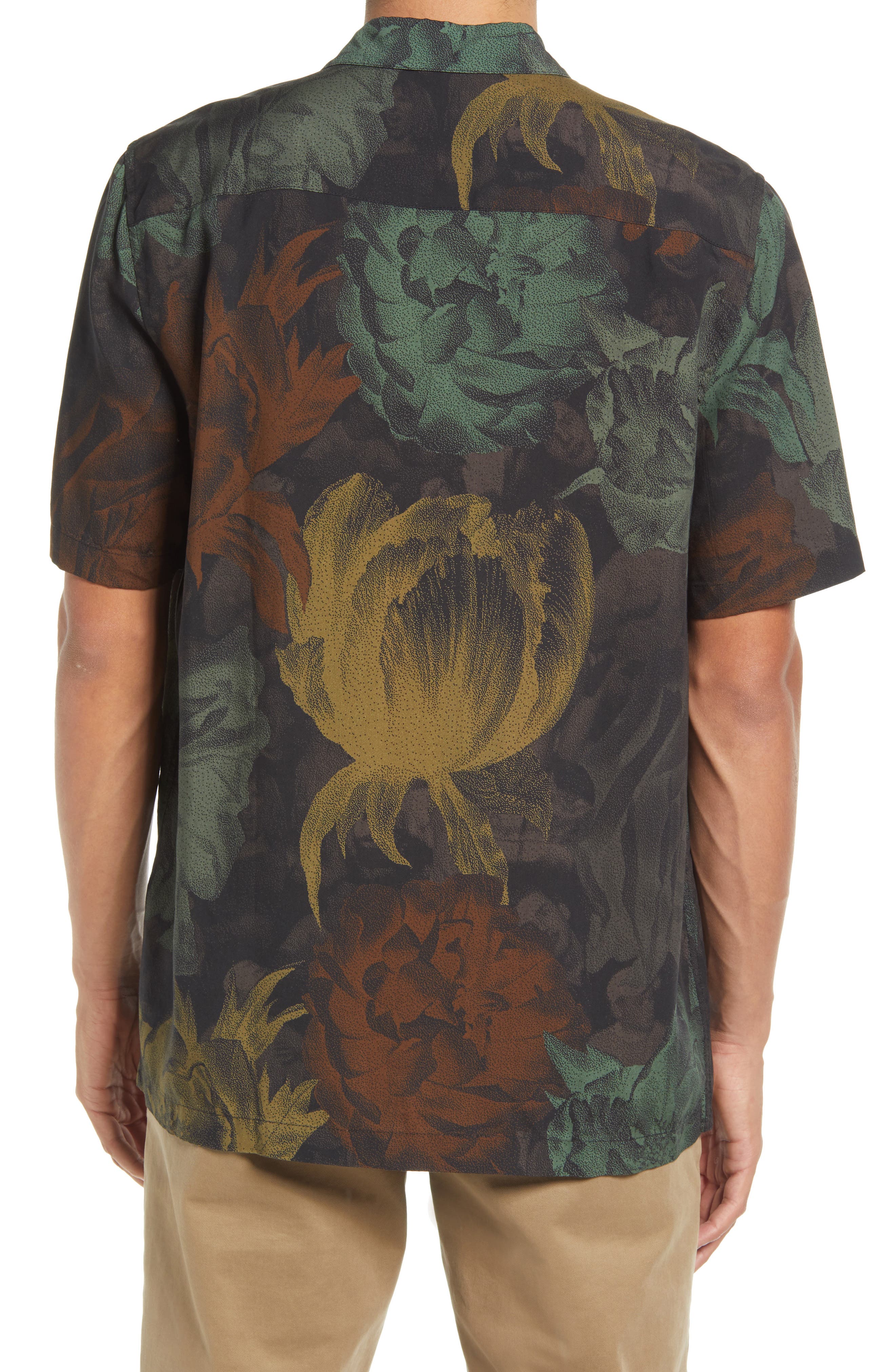 Wood Wood Thor Short Sleeve Button-Up Shirt (Men) | Nordstromrack