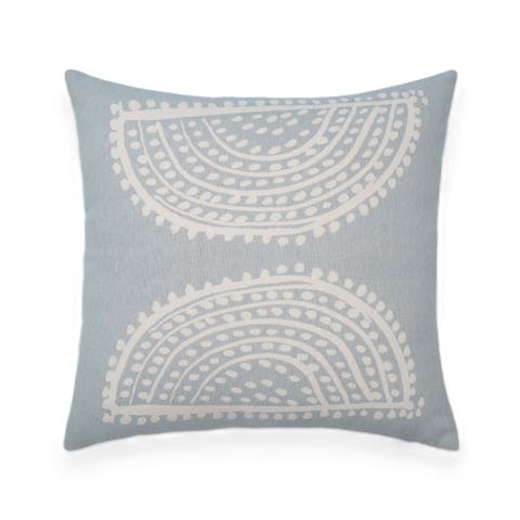 Radiance handcrafted Sunburst print pillow cover