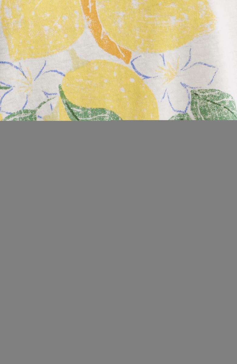 Marine Layer Oversize Hemp & Cotton Graphic T-Shirt, Alternate, color, Antique White