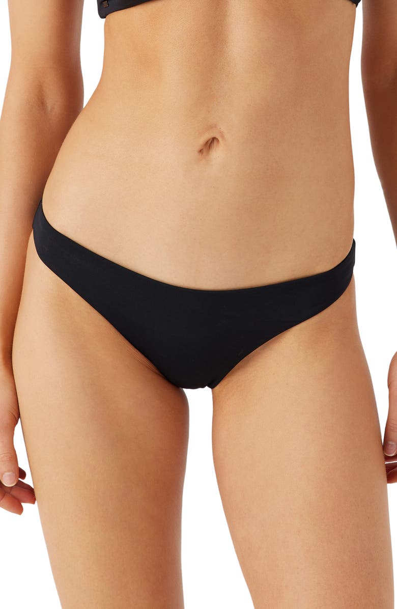 O'Neill Rockley Saltwater Solids Bikini Bottoms, Main, color, 
