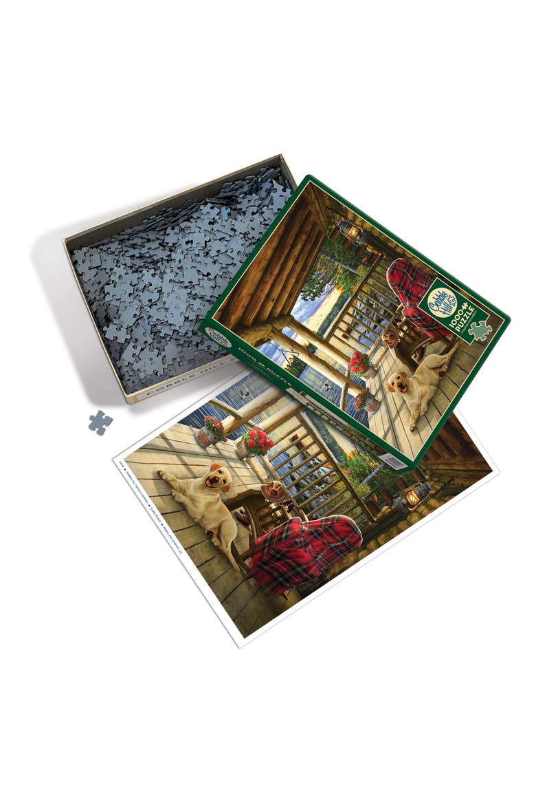 Cabin Porch 1000 Piece Puzzle, Alternate, color, Multicolored