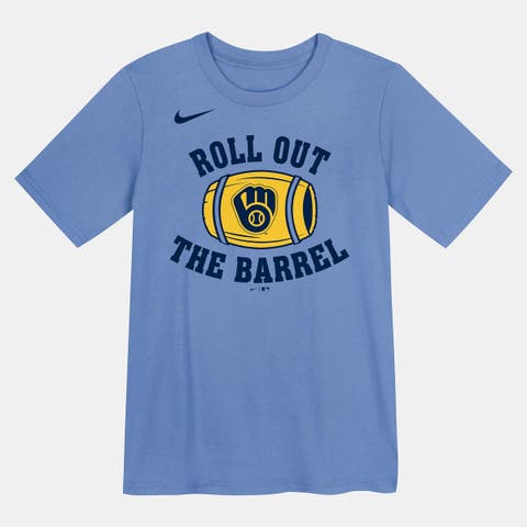 Preschool Nike Blue Milwaukee Brewers Hometown Local Collection T-Shirt