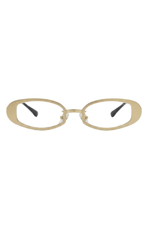 Kylie 51mm Oval Blue Light Blocking Glasses