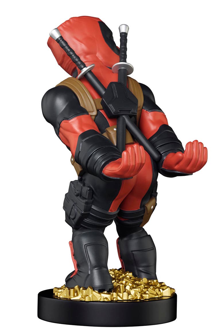 Marvel Deadpool Rear View Phone & Gaming Controller Holder, Alternate, color, Multicolored