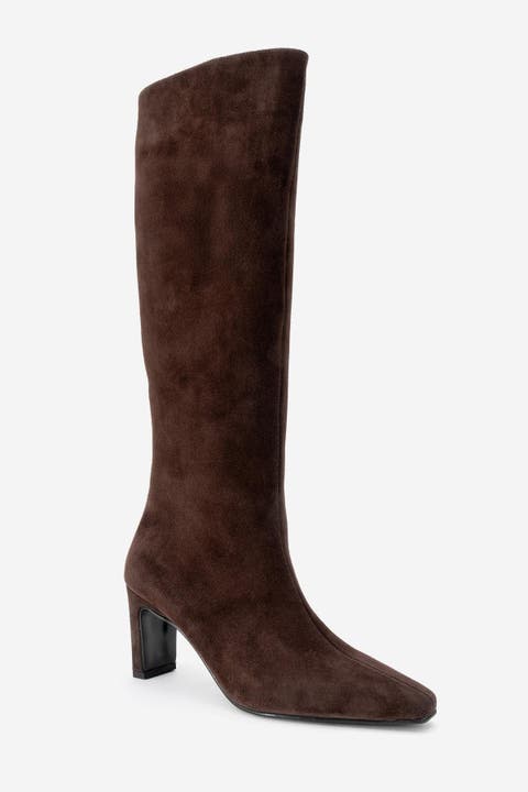 Velencia Leather Knee High Boot